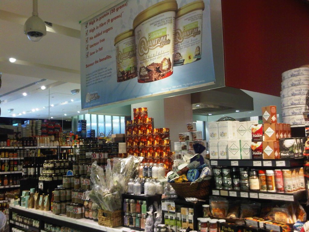 Quantum Gelato In-Store POP